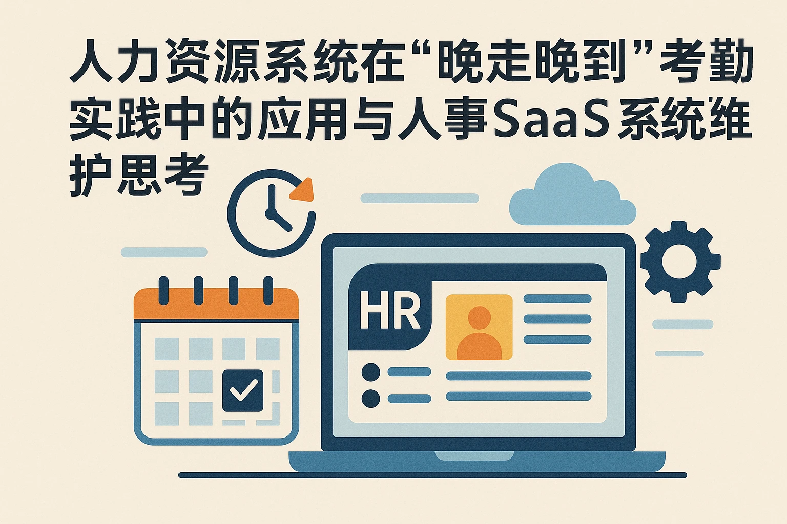 人力资源系统在“晚走晚到”考勤实践中的应用与人事SaaS系统维护思考