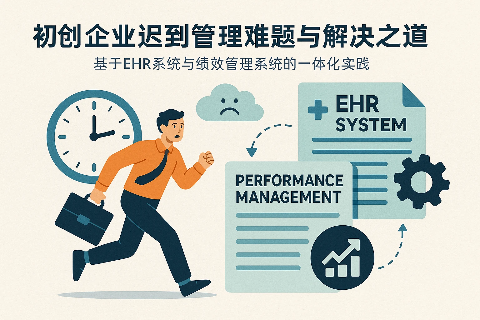 初创企业迟到管理难题与解决之道——基于EHR系统与绩效管理系统的一体化实践