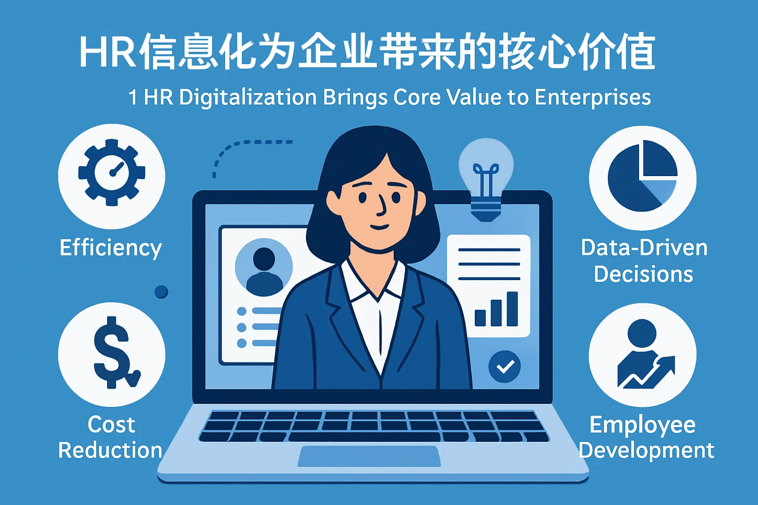 1.2 HR信息化为企业带来的核心价值