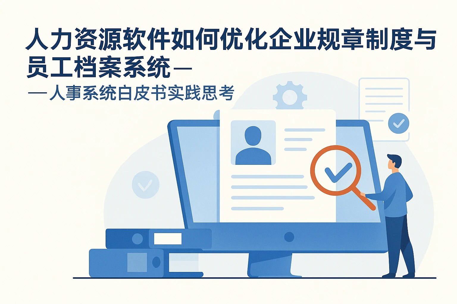 人力资源软件如何优化企业规章制度与员工档案系统——人事系统白皮书实践思考
