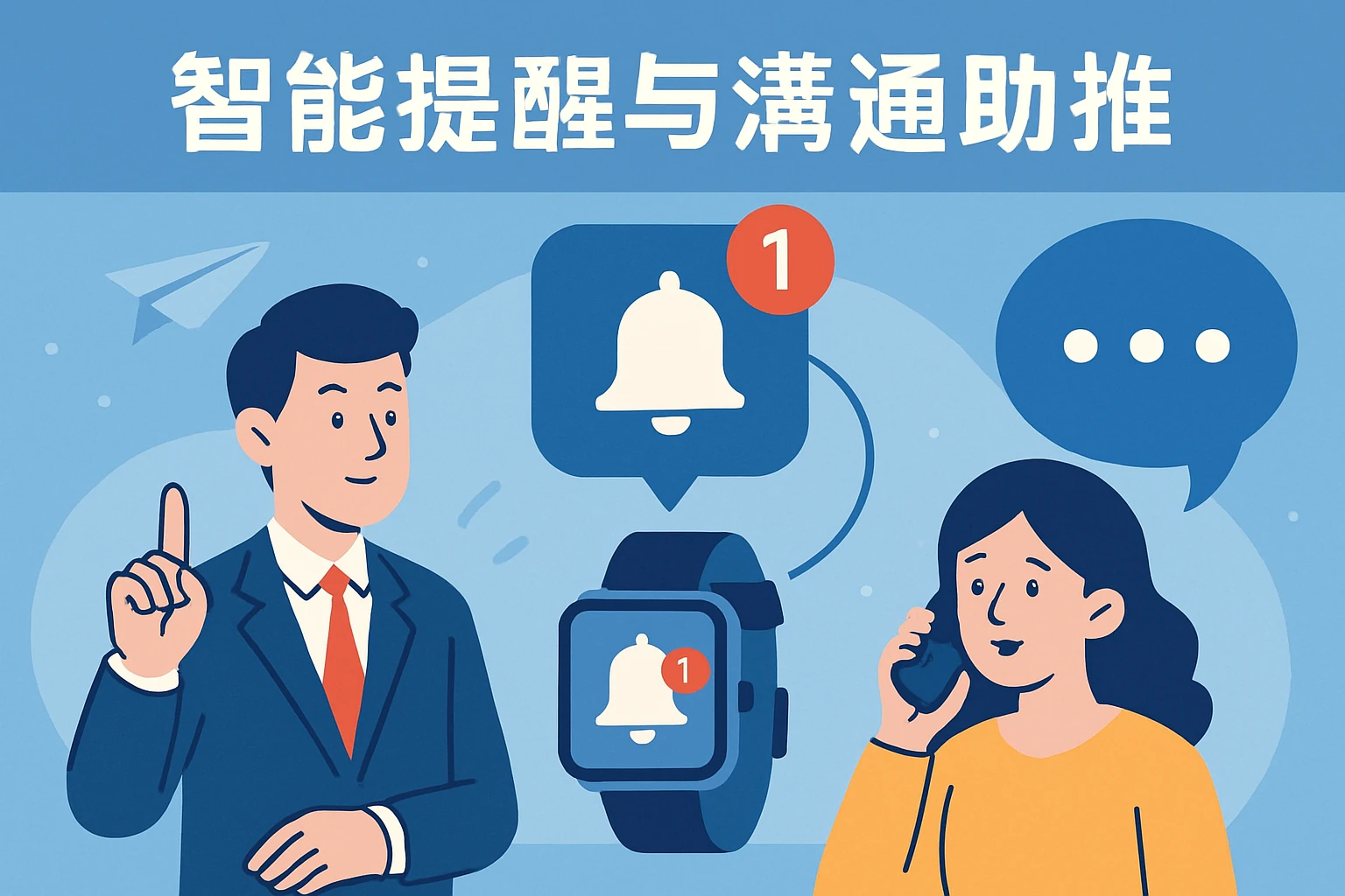 智能提醒与沟通助推