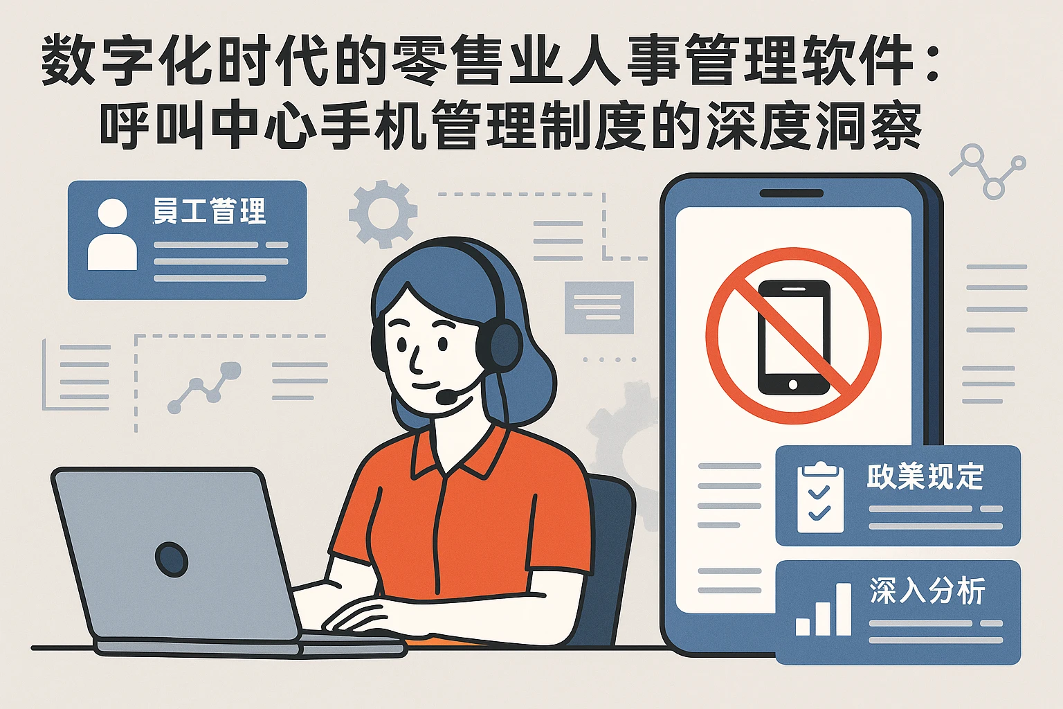 数字化时代的零售业人事管理软件：呼叫中心手机管理制度的深度洞察