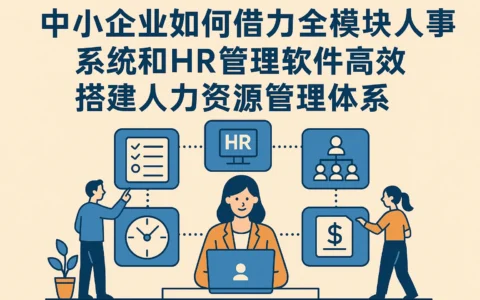 中小企业如何借力全模块人事系统和HR管理软件高效搭建人力资源管理体系