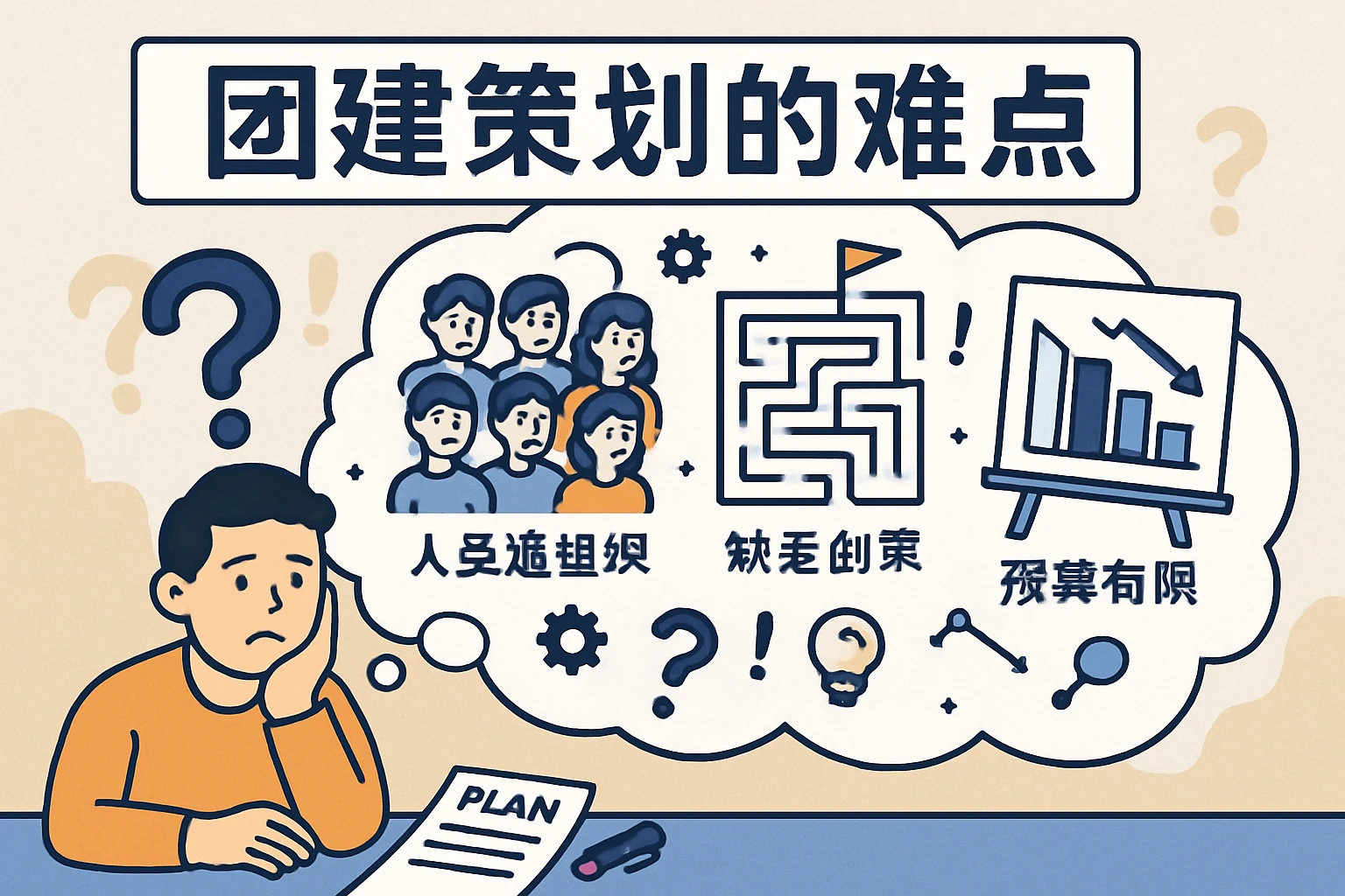 团建策划的难点