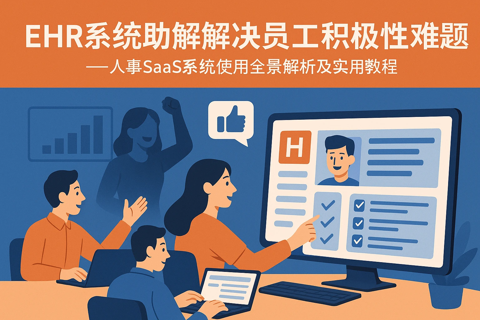 EHR系统助力解决员工积极性难题——人事SaaS系统使用全景解析及实用教程