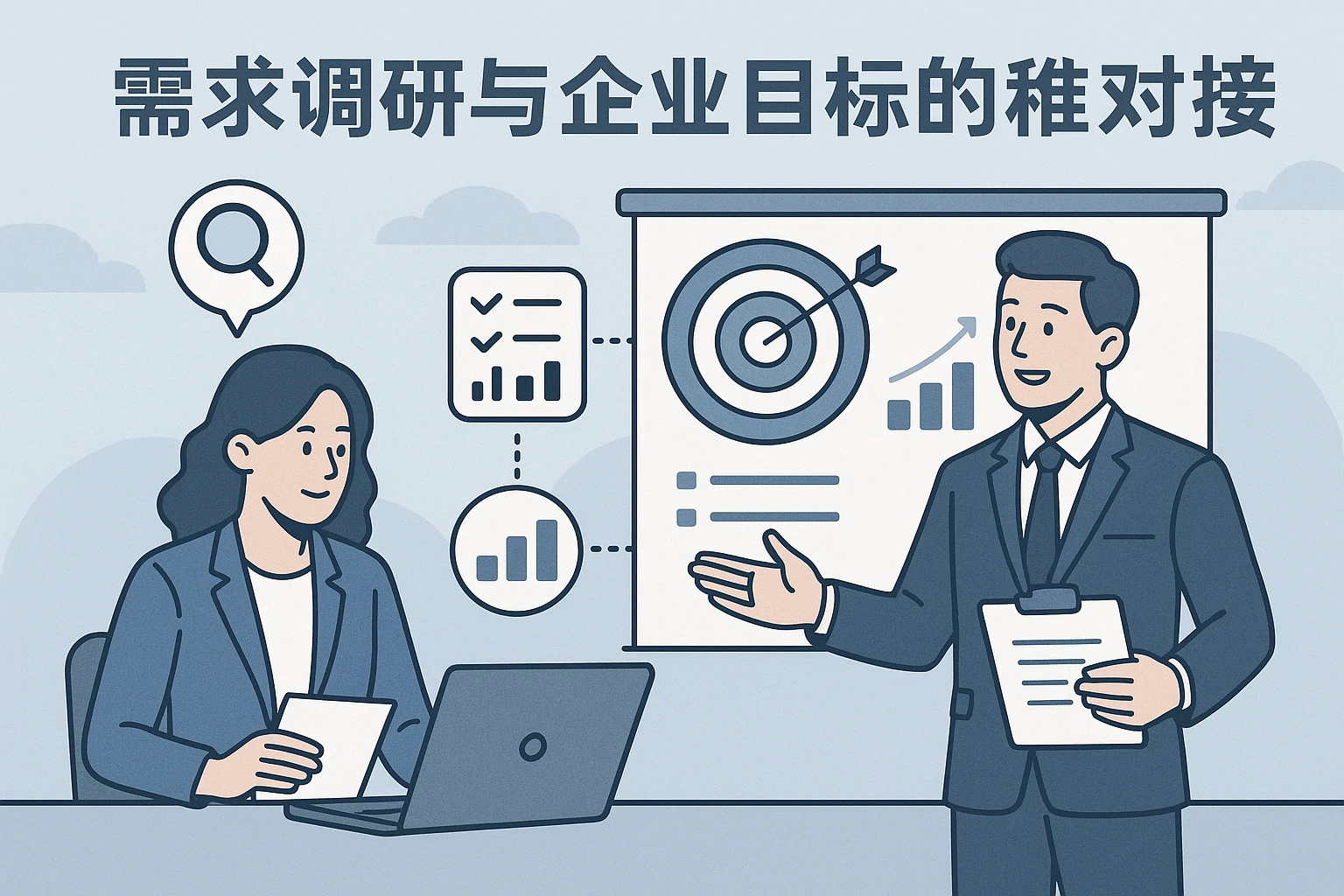 需求调研与企业目标的精准对接