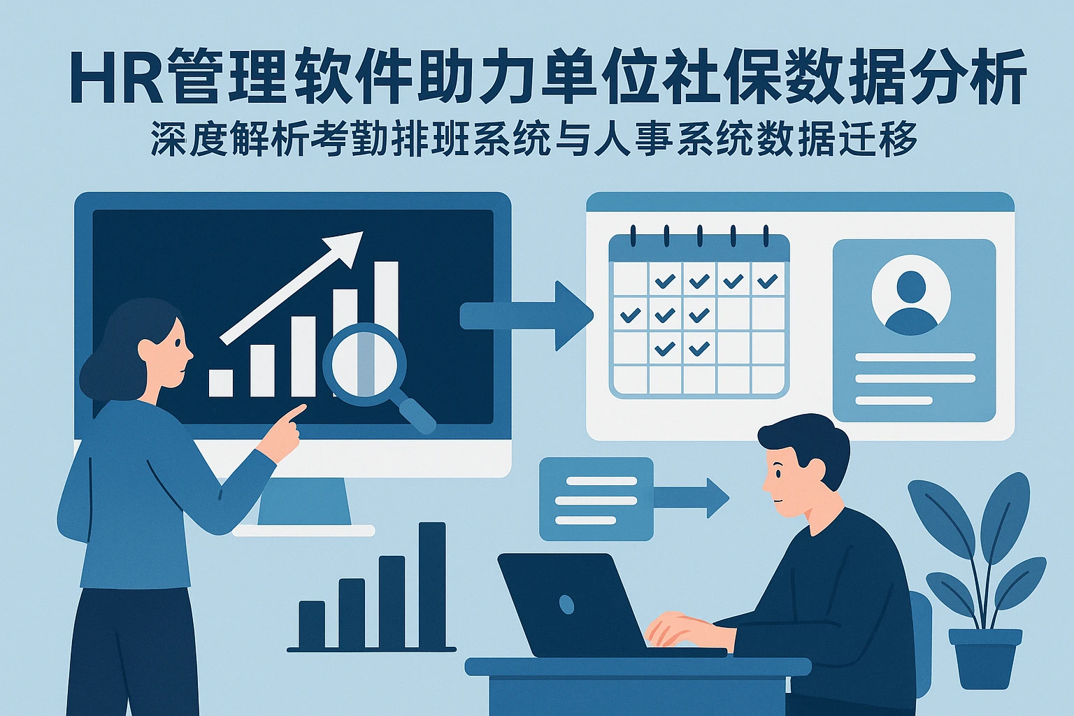 HR管理软件助力单位社保数据分析——深度解析考勤排班系统与人事系统数据迁移