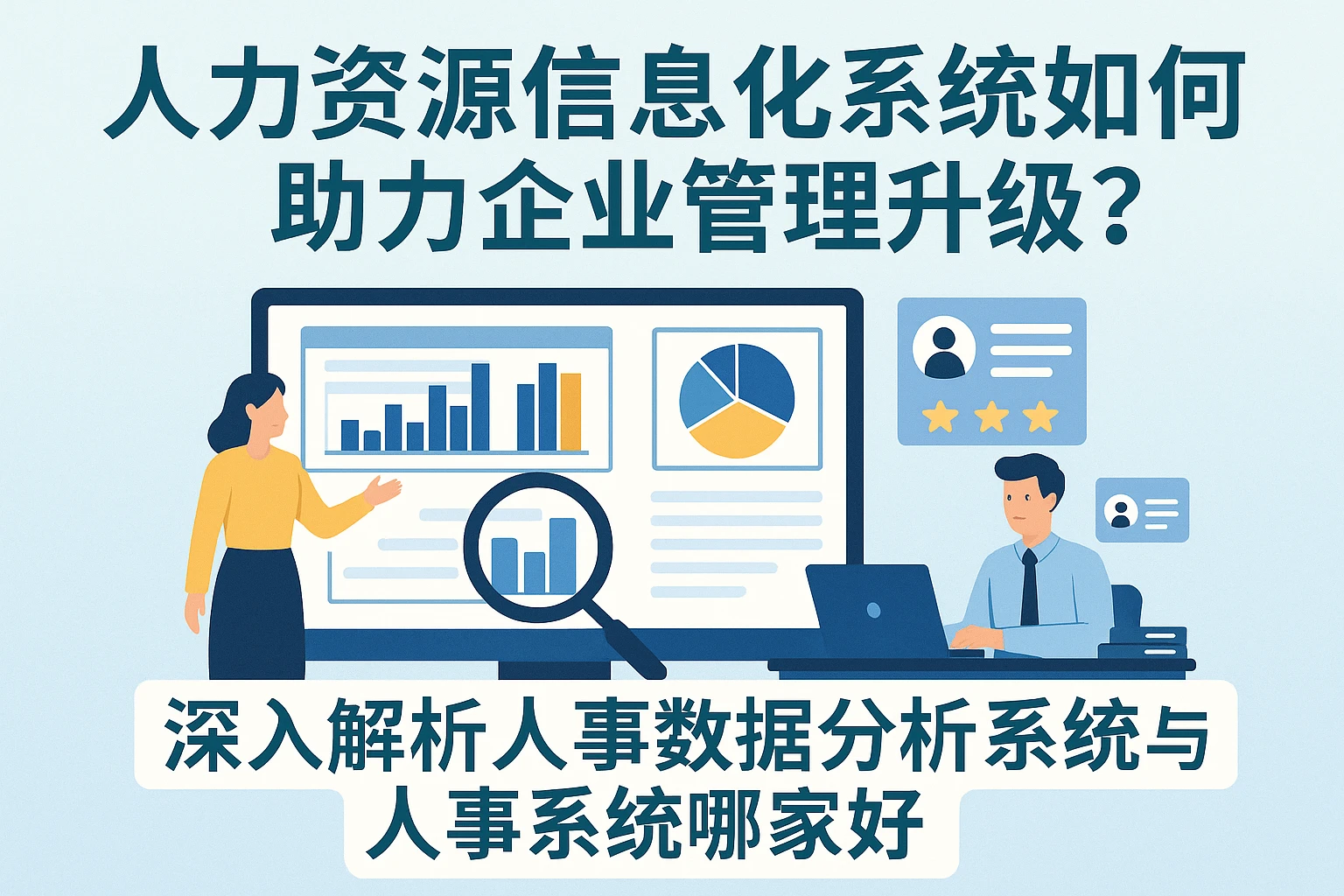 人力资源信息化系统如何助力企业管理升级？深入解析人事数据分析系统与人事系统哪家好