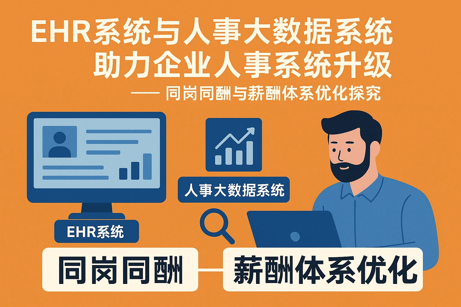 EHR系统与人事大数据系统助力企业人事系统升级 —— 同岗同酬与薪酬体系优化探究