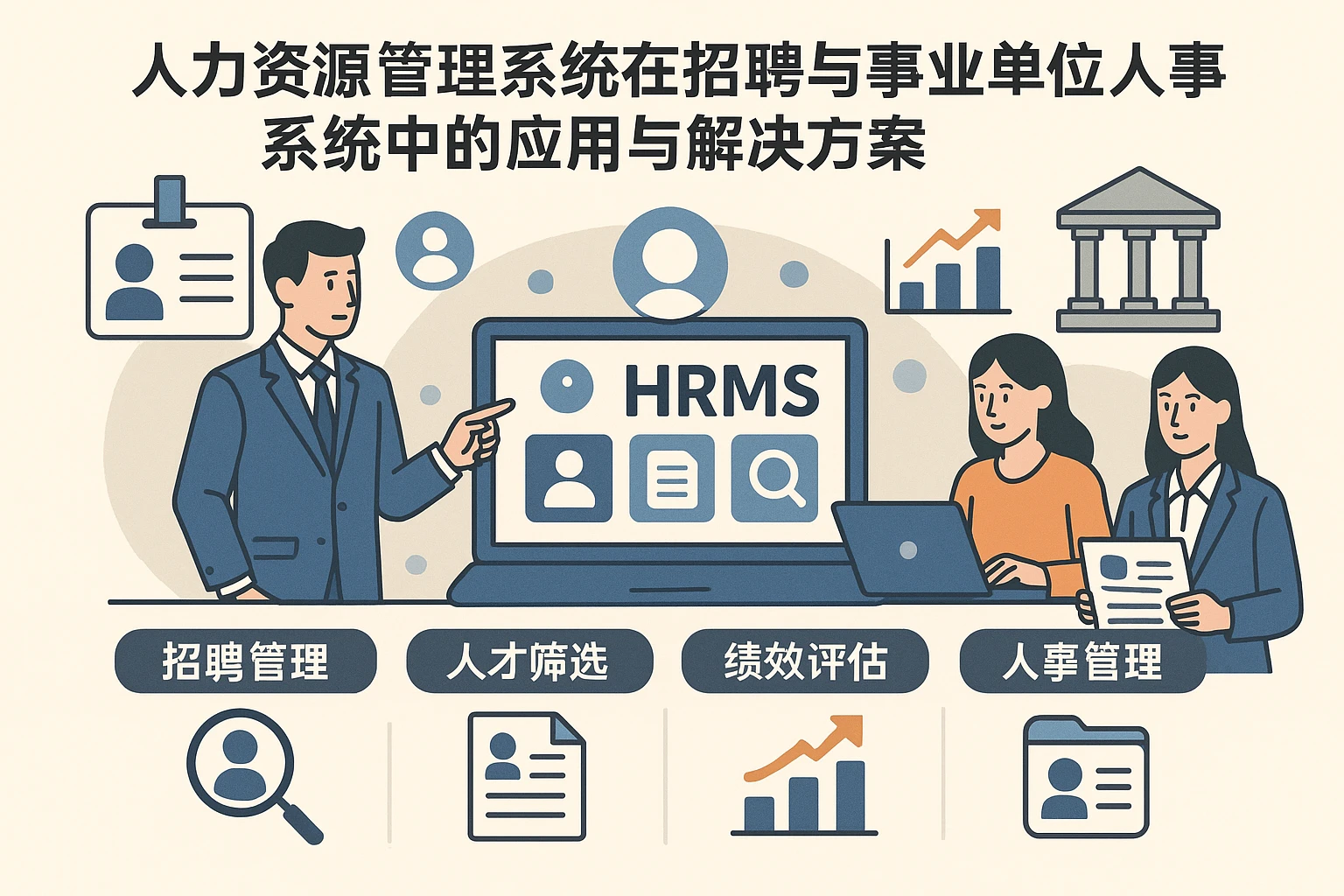 人力资源管理系统在招聘与事业单位人事系统中的应用与解决方案