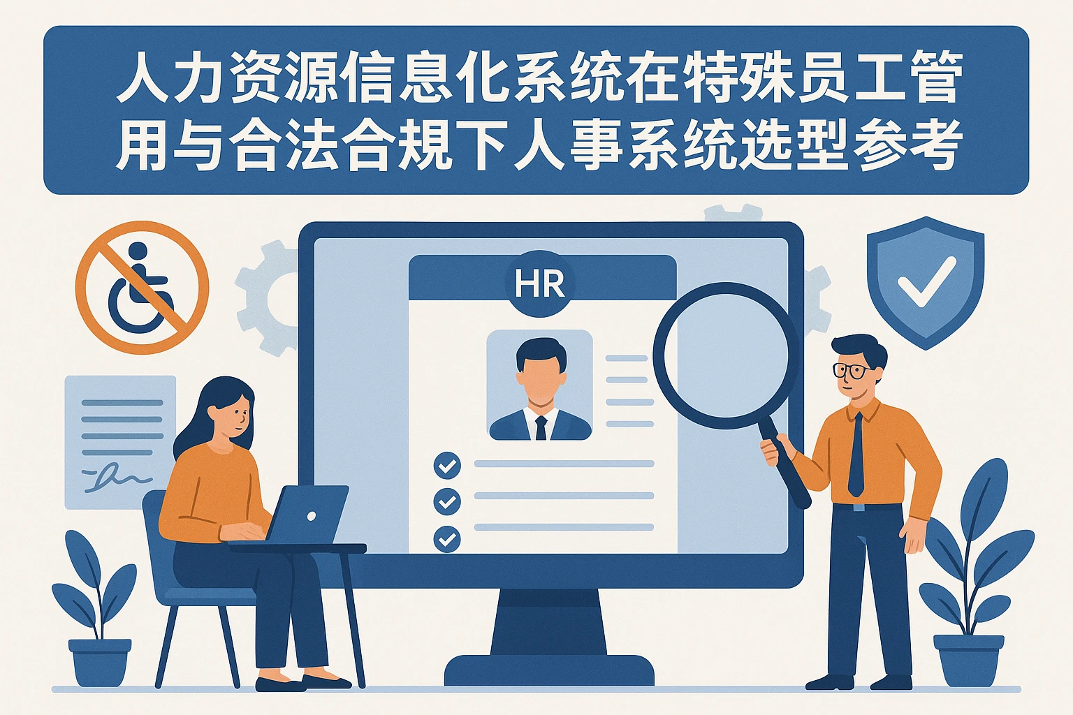 人力资源信息化系统在特殊员工管理与合法合规下的人事系统选型参考指南