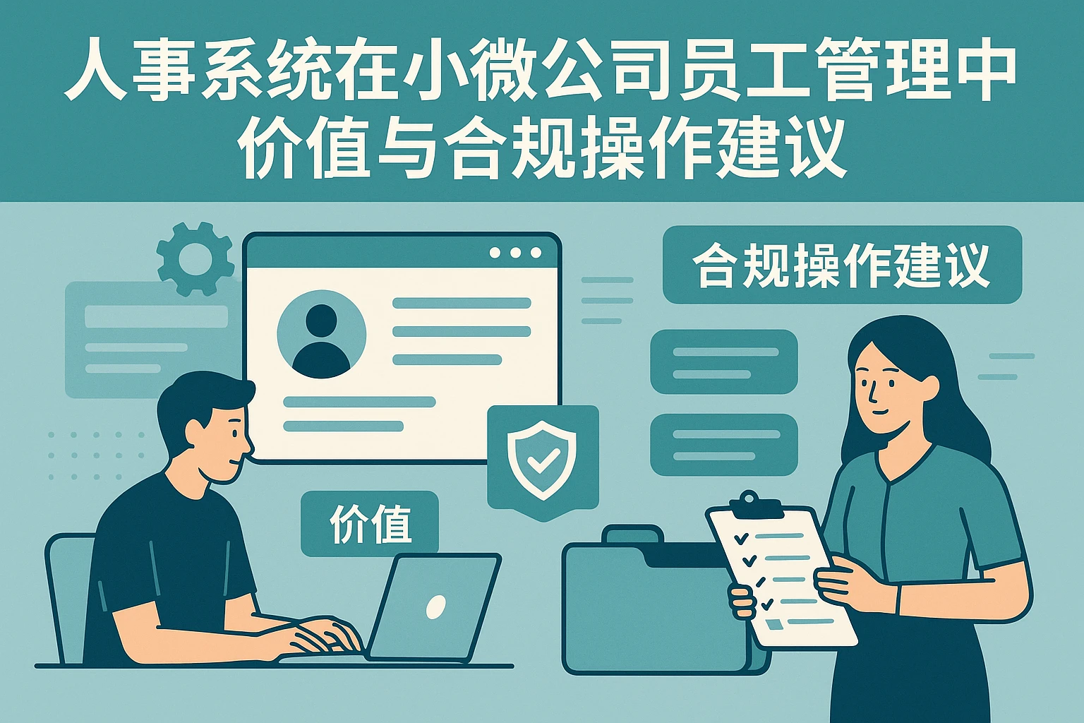 人事系统在小微公司员工管理中的价值与合规操作建议