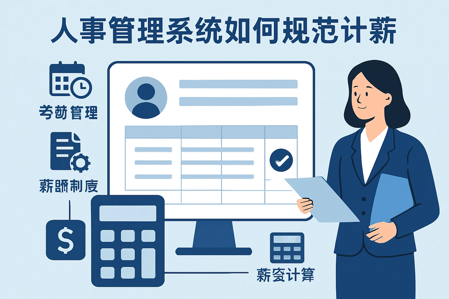 人事管理系统如何规范计薪