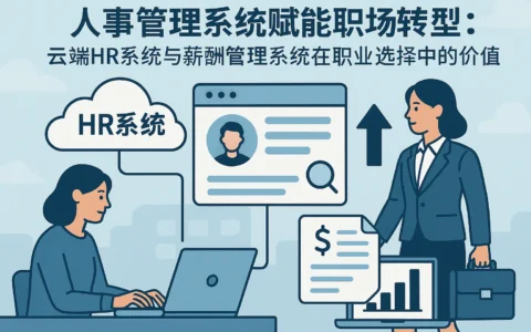 人事管理系统赋能职场转型：云端HR系统与薪酬管理系统在职业选择中的价值