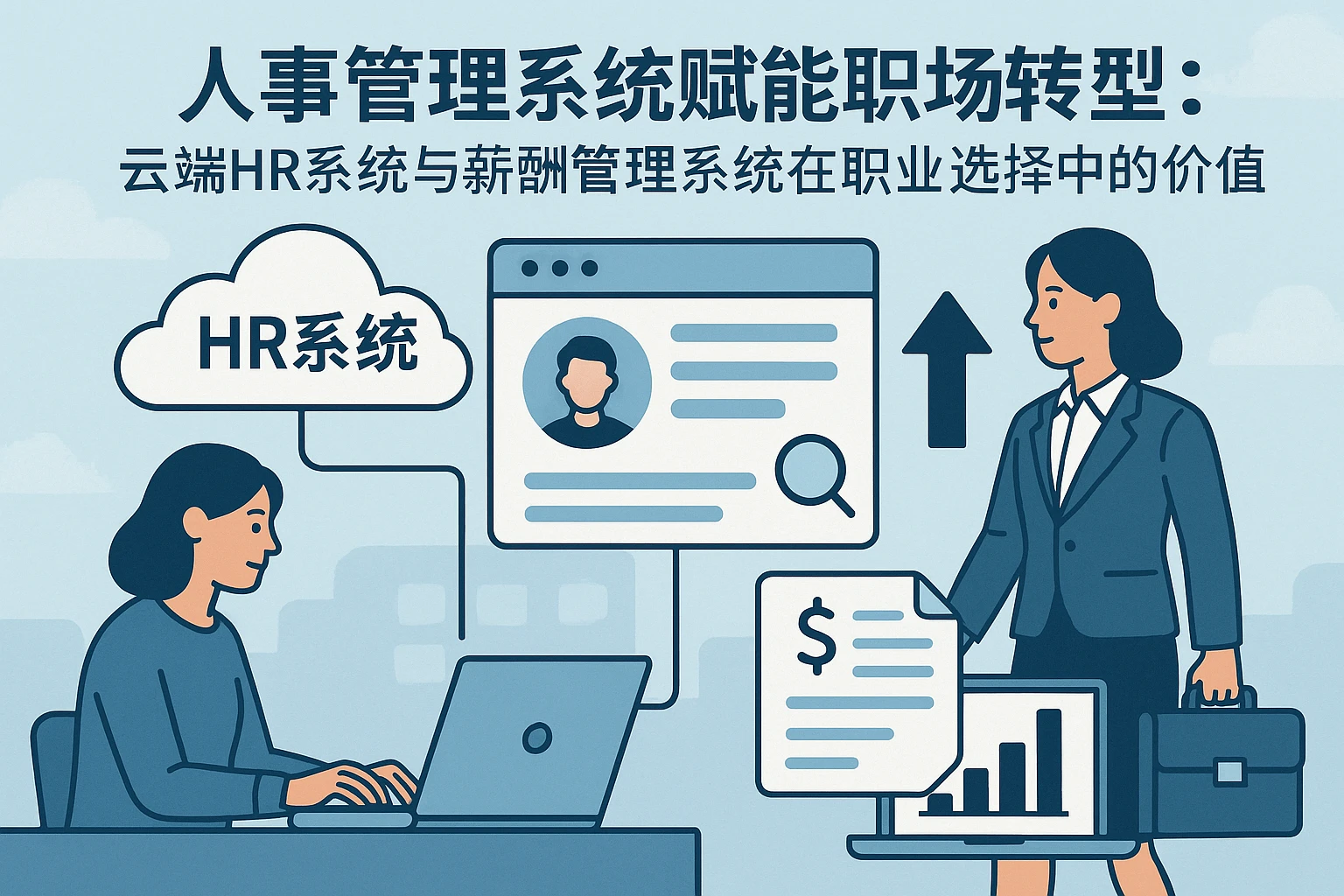 人事管理系统赋能职场转型：云端HR系统与薪酬管理系统在职业选择中的价值