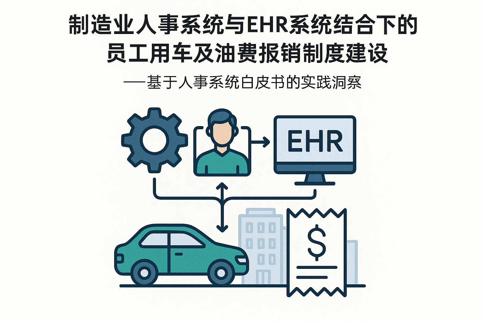 制造业人事系统与EHR系统结合下的员工用车及油费报销制度建设——基于人事系统白皮书的实践洞察