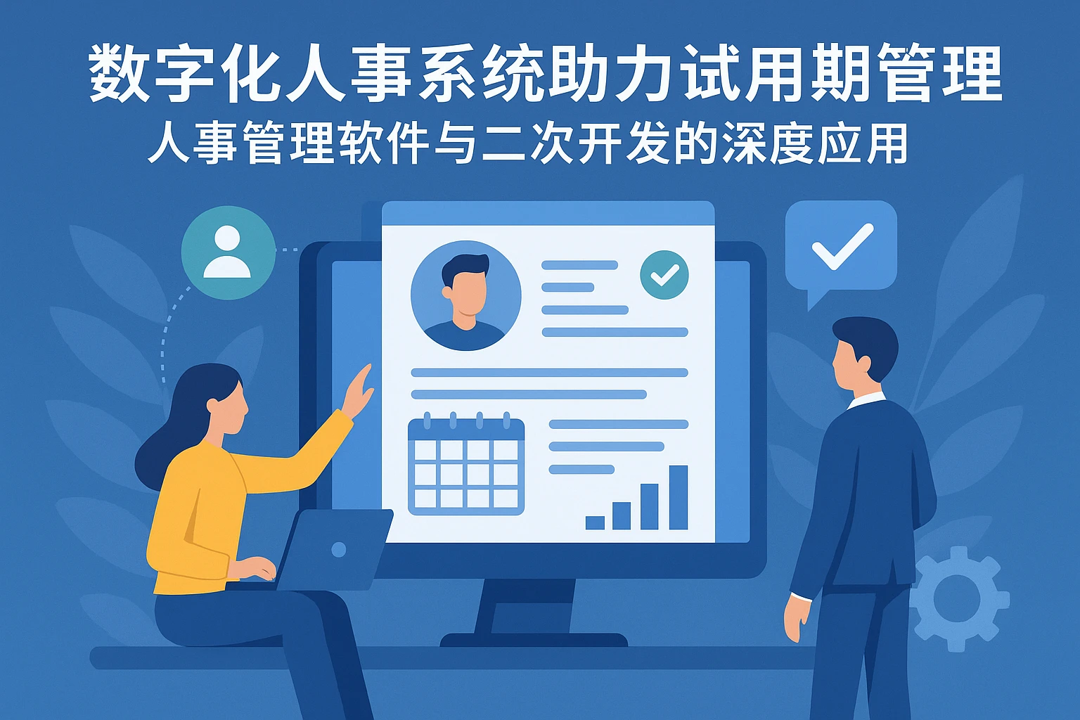 数字化人事系统助力试用期管理——人事管理软件与二次开发的深度应用