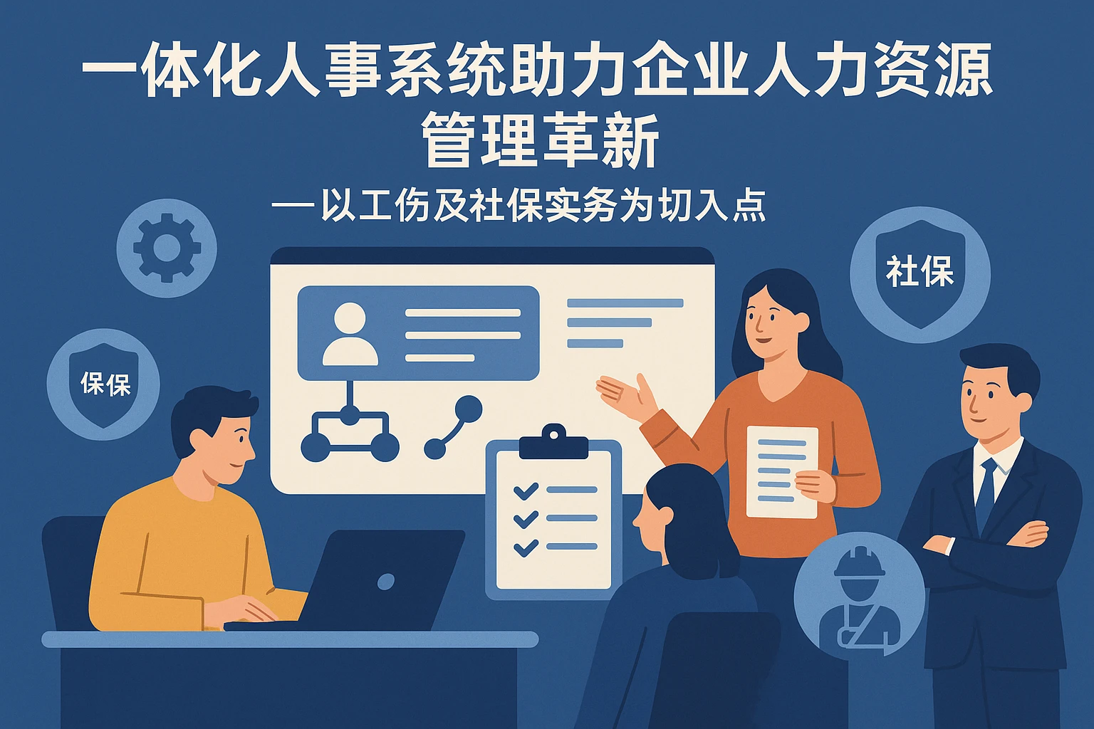 一体化人事系统助力企业人力资源管理革新——以工伤及社保实务为切入点