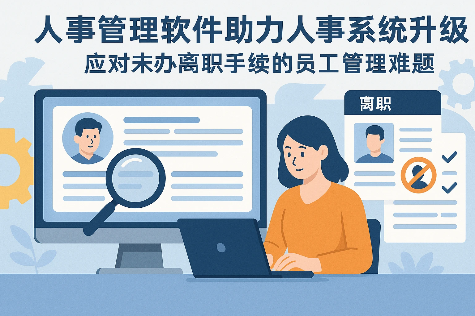 人事管理软件助力人事系统升级,应对未办离职手续的员工管理难题