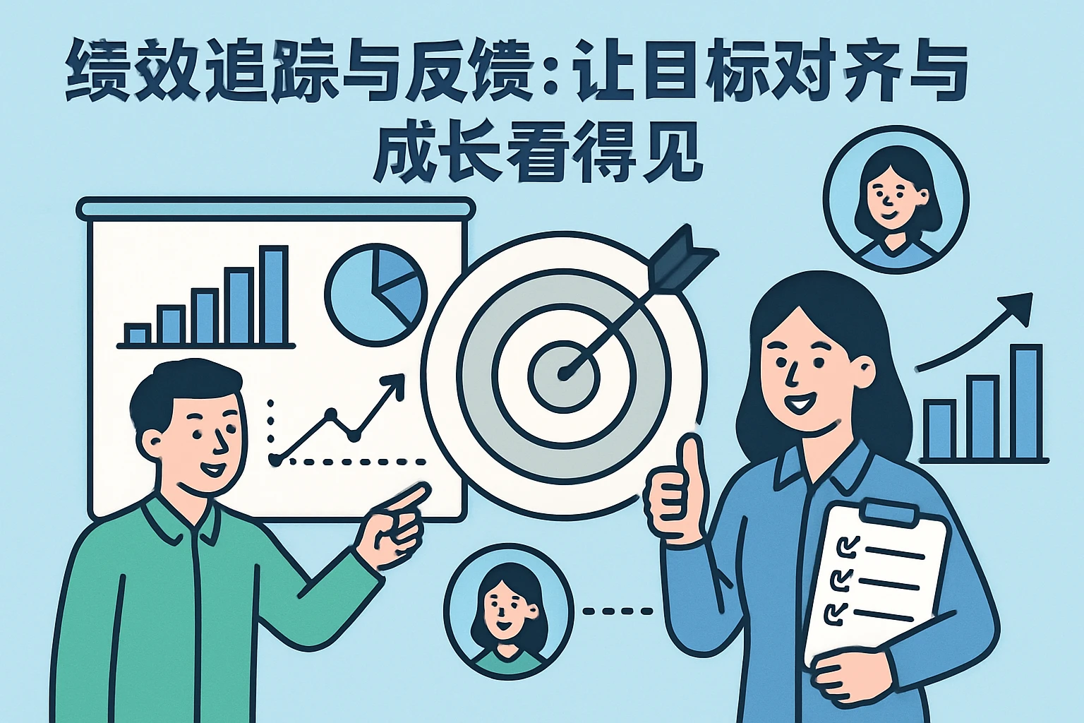 绩效追踪与反馈：让目标对齐与成长看得见