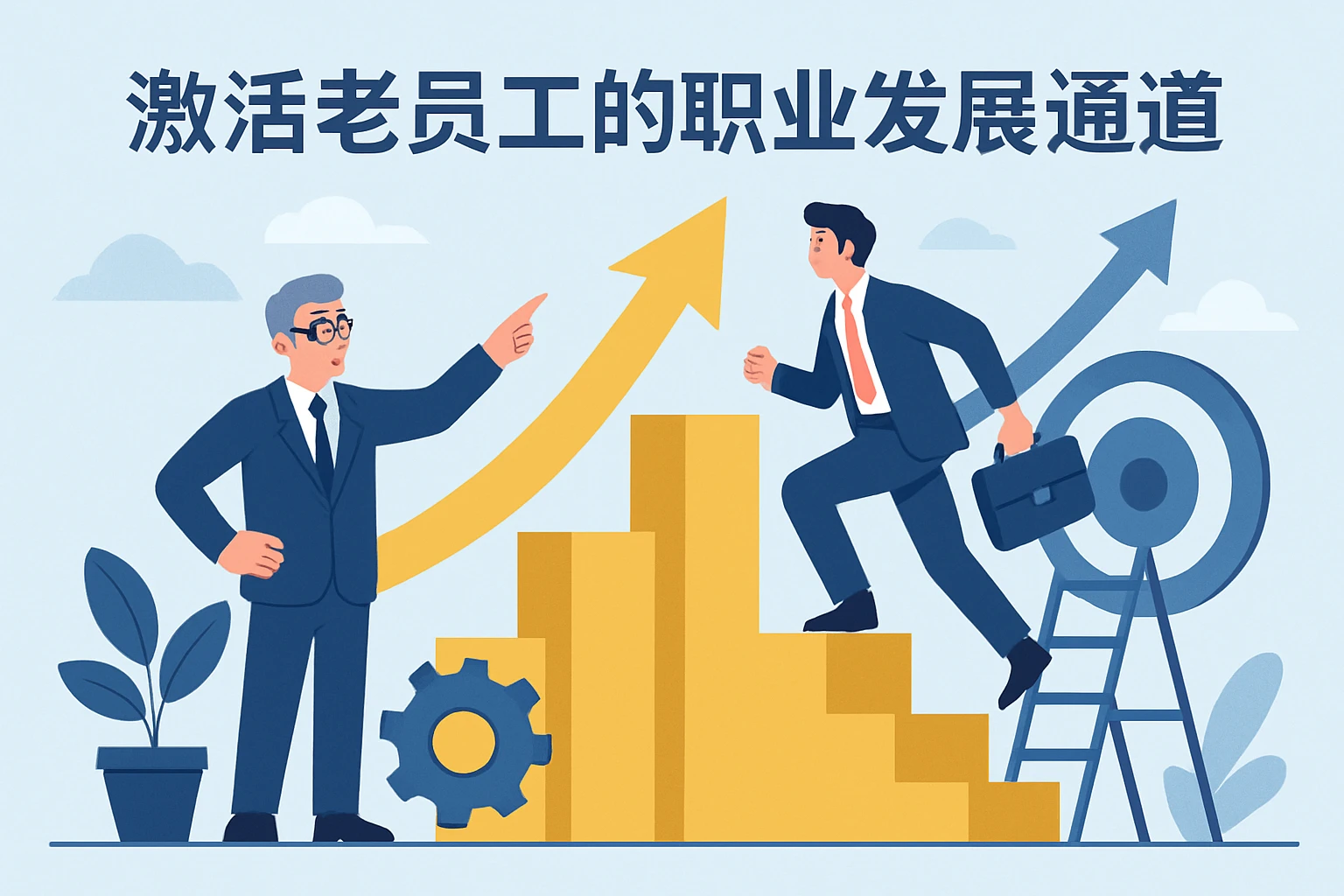激活老员工的职业发展通道