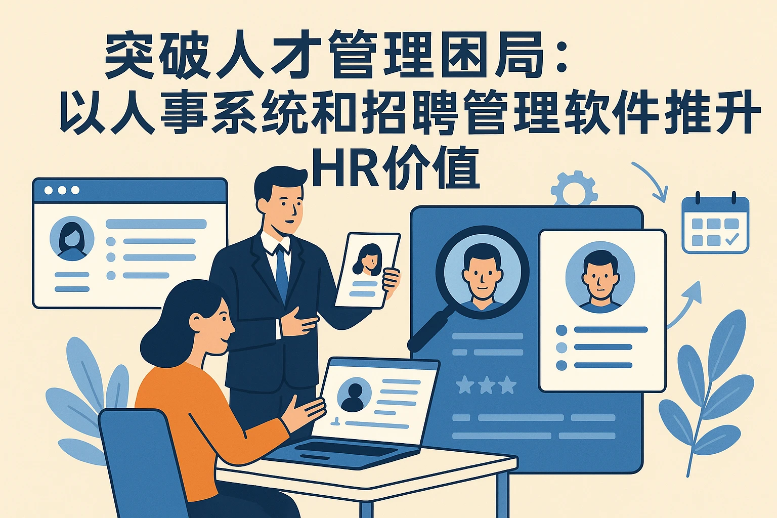 突破人才管理困局：以人事系统和招聘管理软件提升HR价值