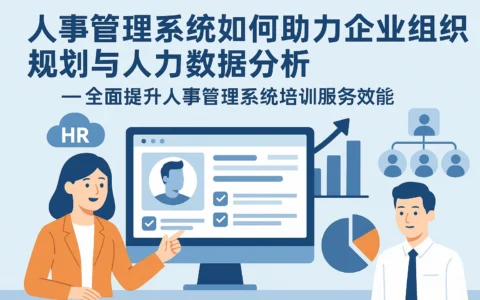 人事管理系统如何助力企业组织规划与人力数据分析 —— 全面提升人事管理系统培训服务效能
