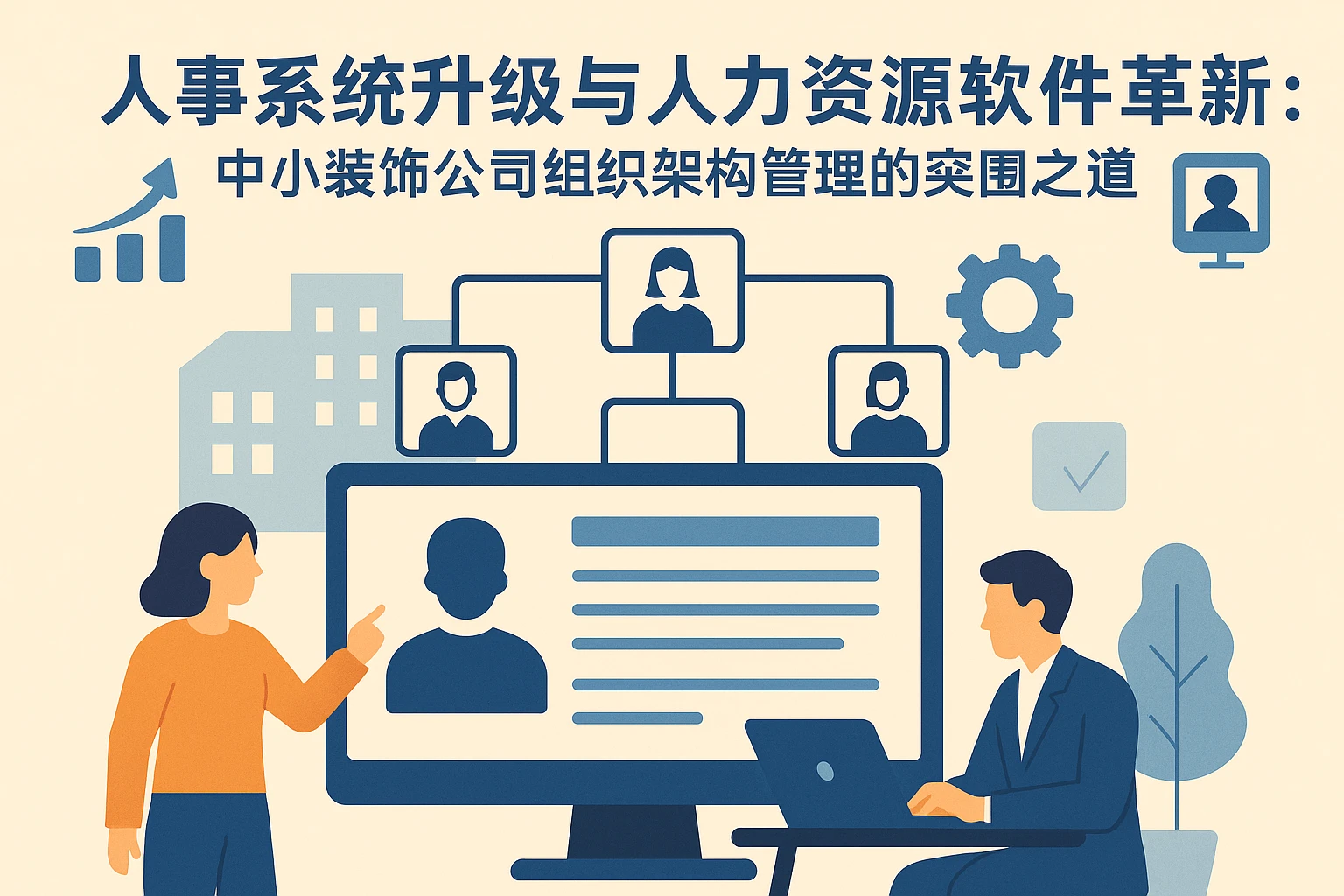 人事系统升级与人力资源软件革新：中小装饰公司组织架构管理的突围之道