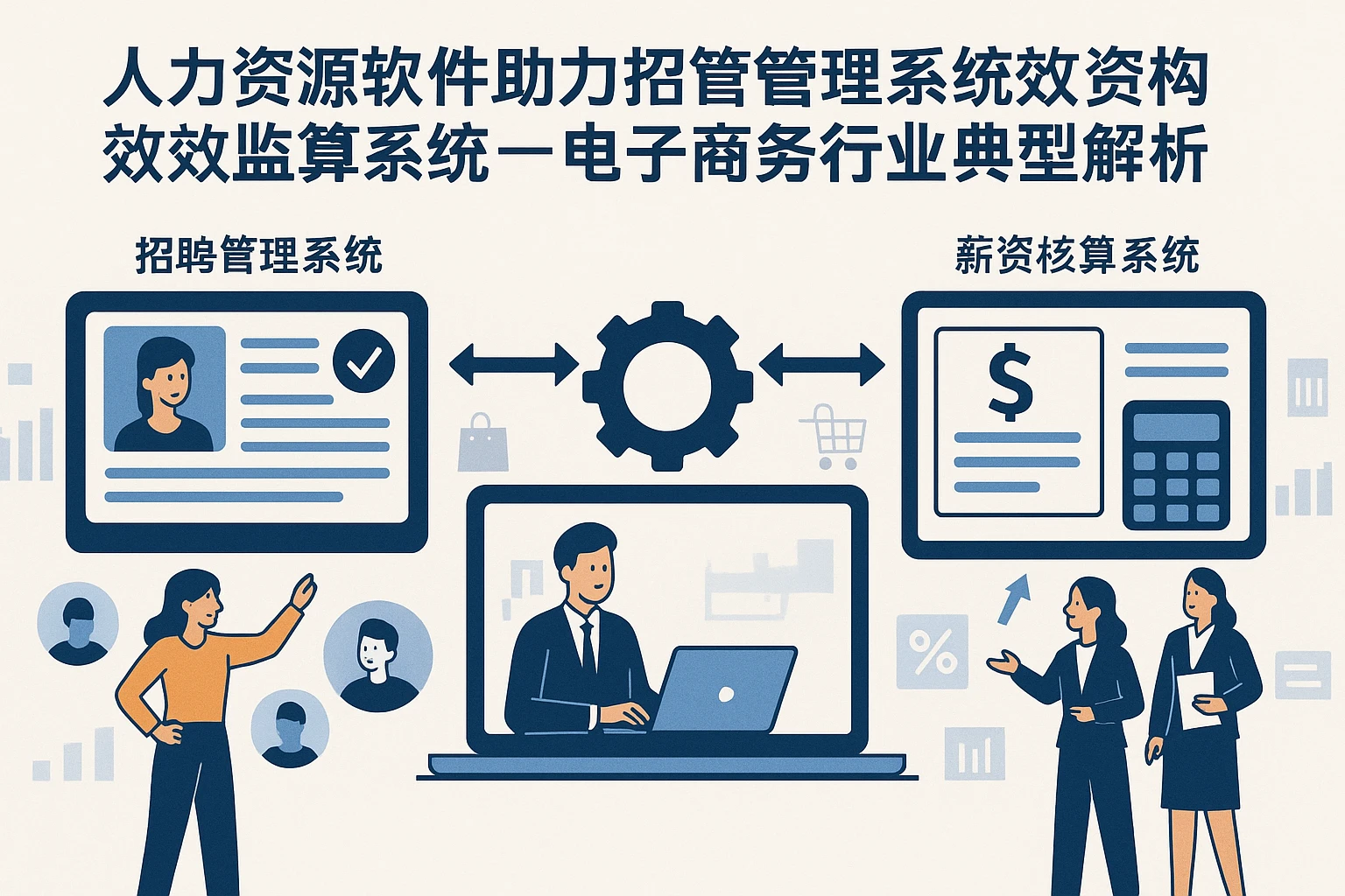 人力资源软件助力招聘管理系统与薪资核算系统高效落地——电子商务行业典型场景解析