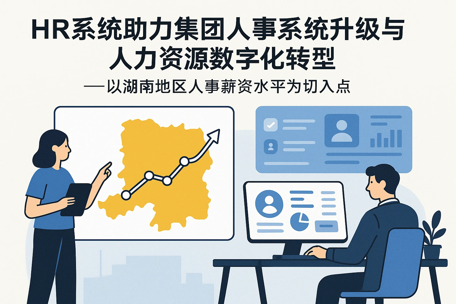 HR系统助力集团人事系统升级与人力资源数字化转型——以湖南地区人事薪资水平为切入点