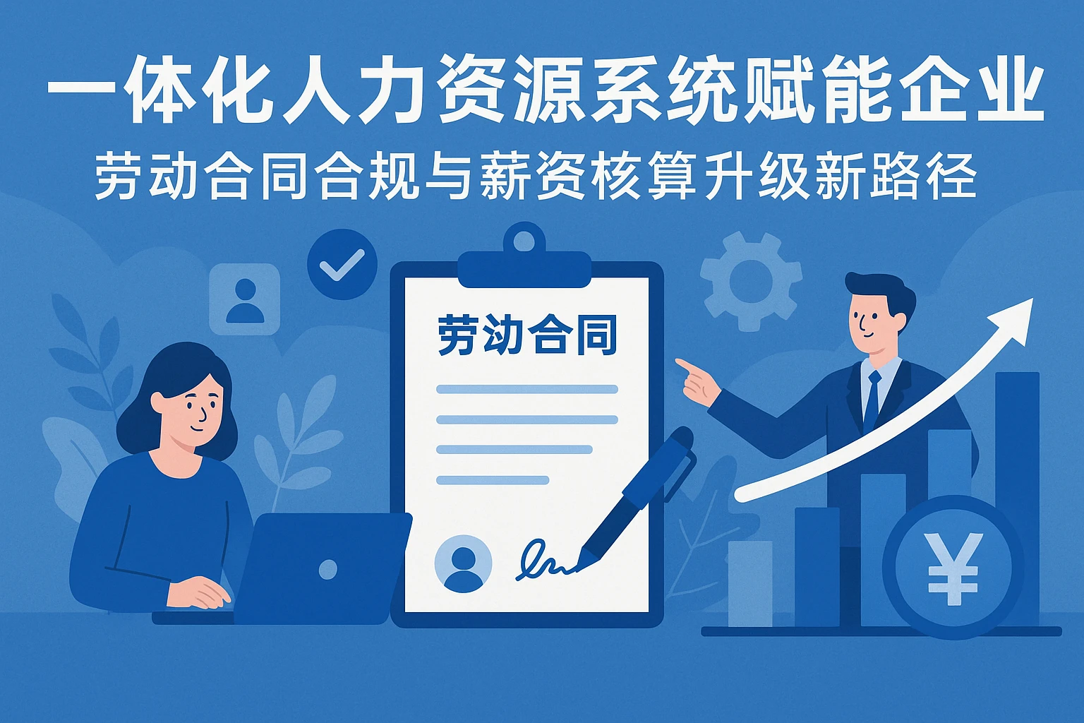 一体化人力资源系统赋能企业：劳动合同合规与薪资核算升级新路径