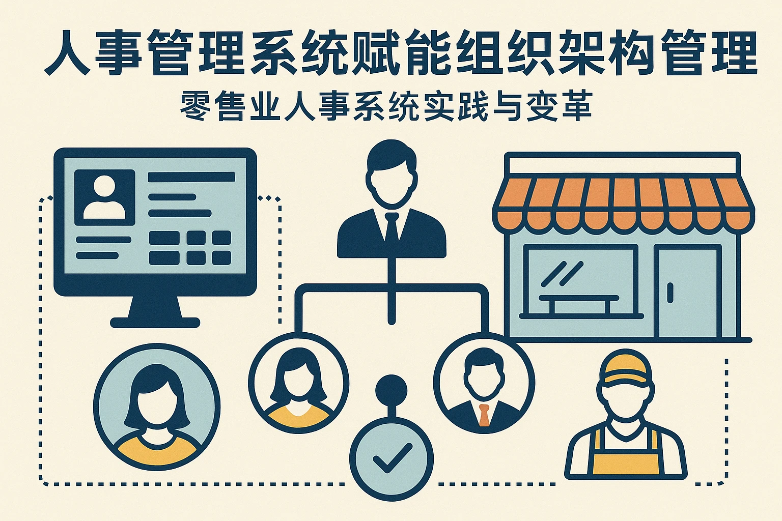 人事管理系统赋能组织架构管理：零售业人事系统实践与变革