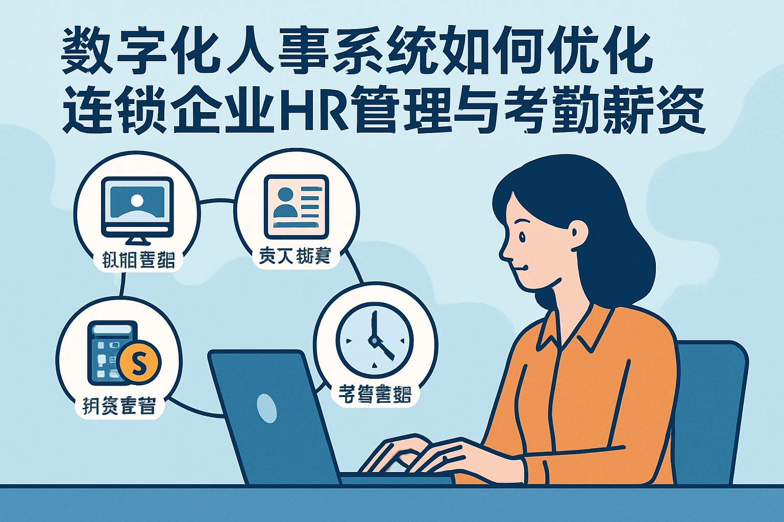 数字化人事系统如何优化连锁企业HR管理与考勤薪资计算