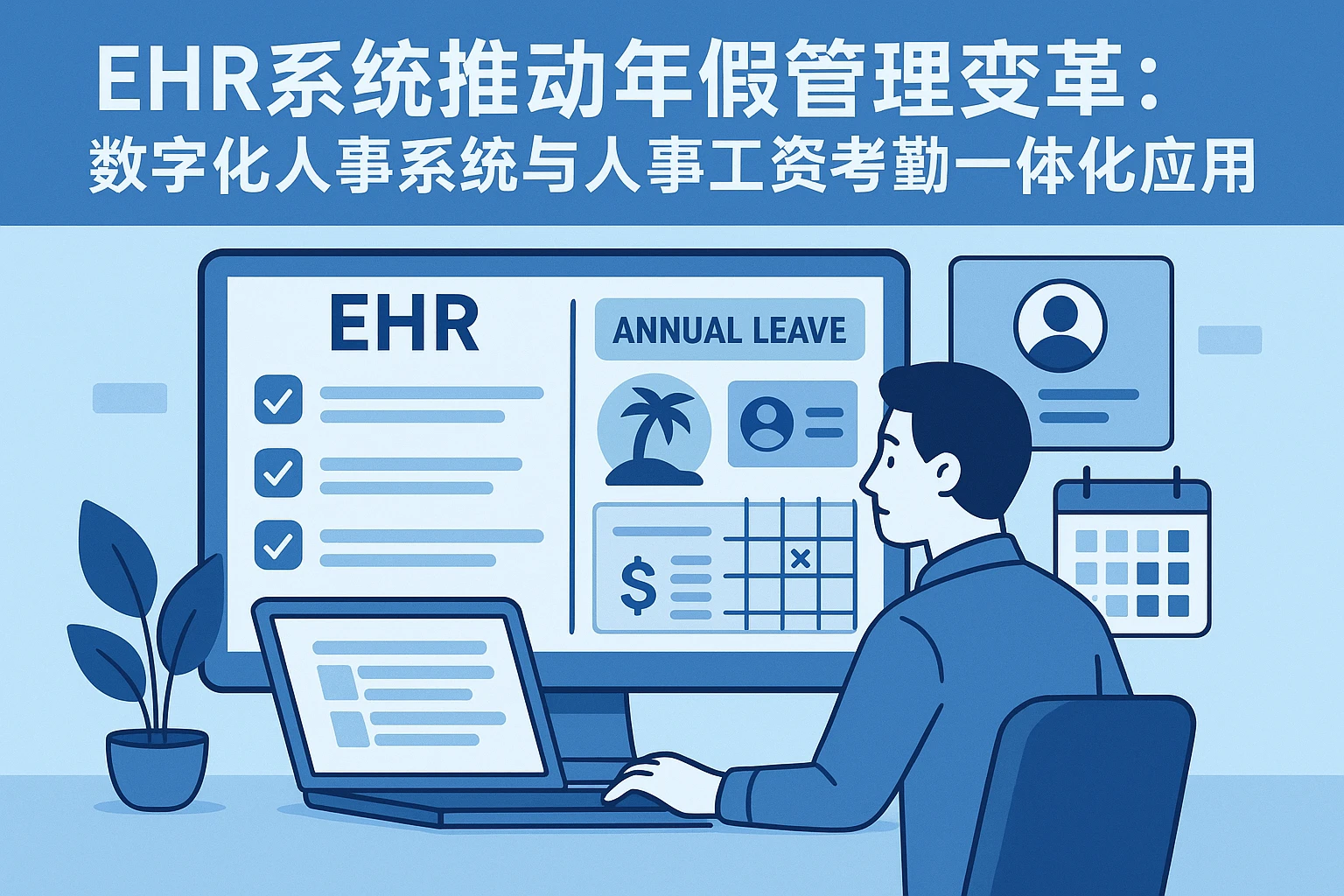 EHR系统推动年假管理变革：数字化人事系统与人事工资考勤一体化应用深度解析