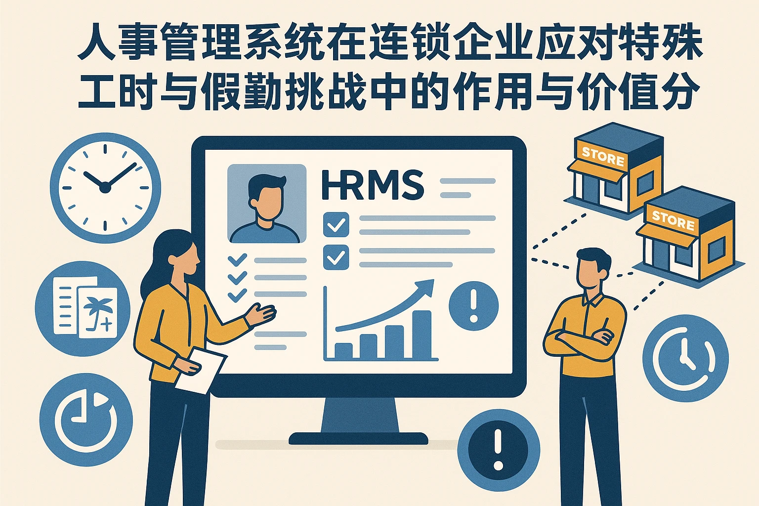 人事管理系统在连锁企业应对特殊工时与假勤挑战中的作用与价值分析