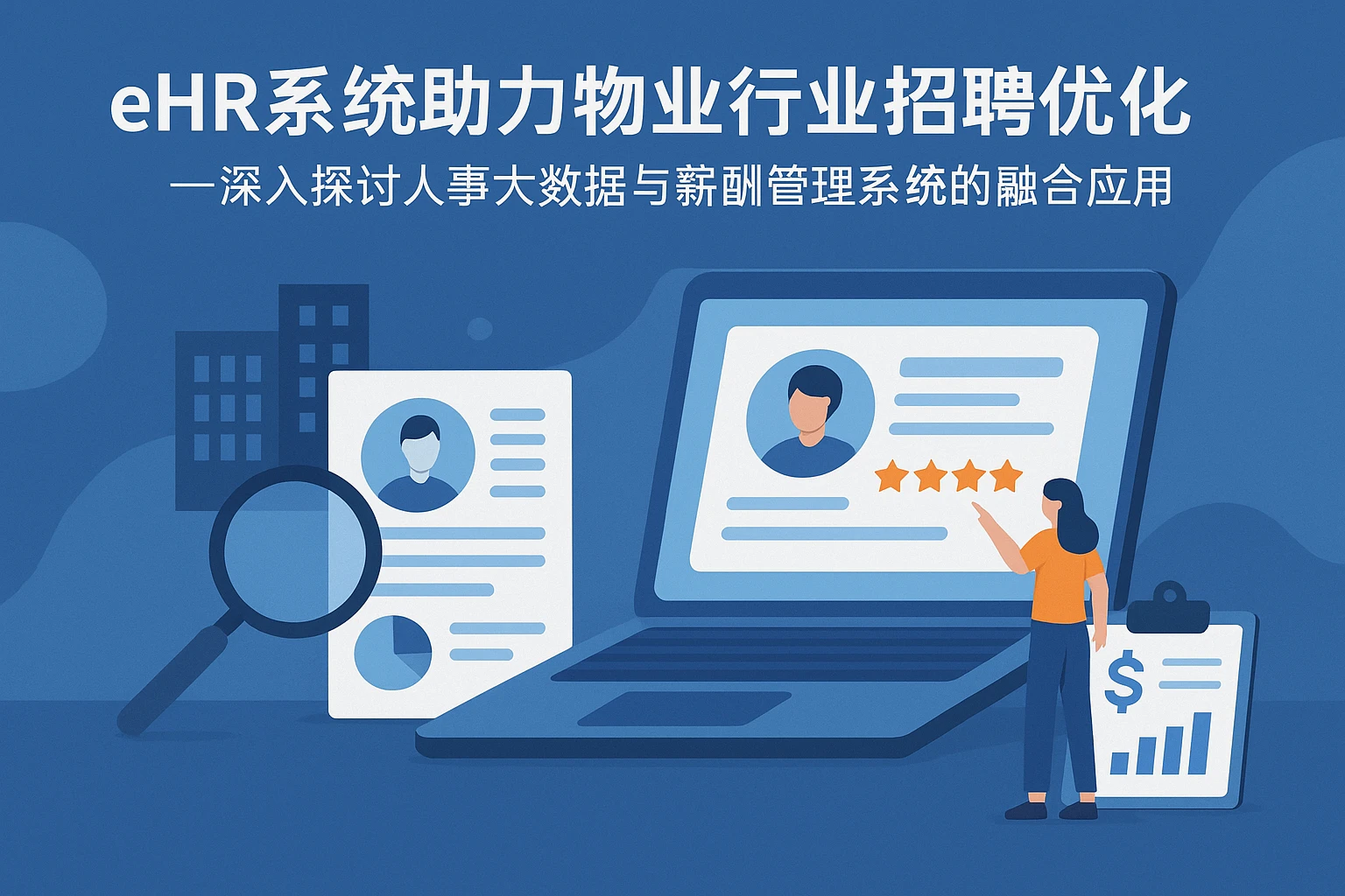 eHR系统助力物业行业招聘优化 —— 深入探讨人事大数据与薪酬管理系统的融合应用