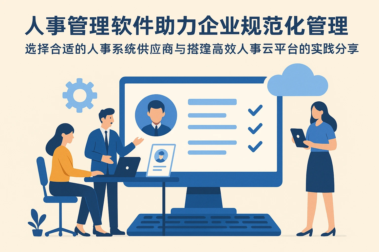 人事管理软件助力企业规范化管理——选择合适的人事系统供应商与搭建高效人事云平台的实践分享