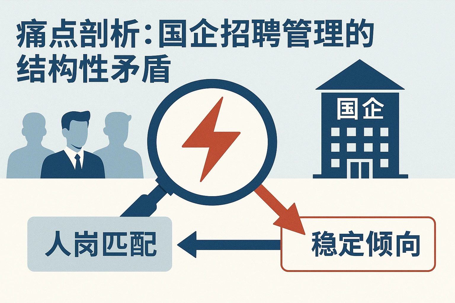 痛点剖析：国企招聘管理的结构性矛盾