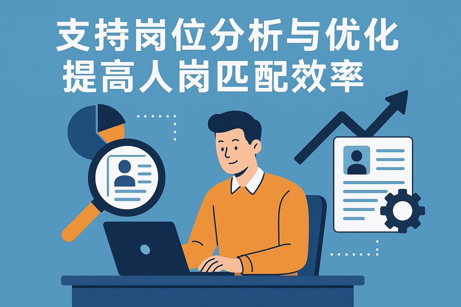 支持岗位分析与优化，提高人岗匹配效率