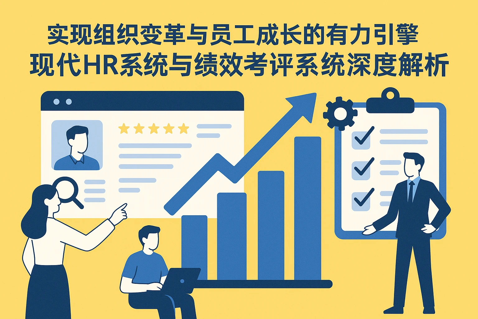 实现组织变革与员工成长的有力引擎——现代HR系统与绩效考评系统深度解析