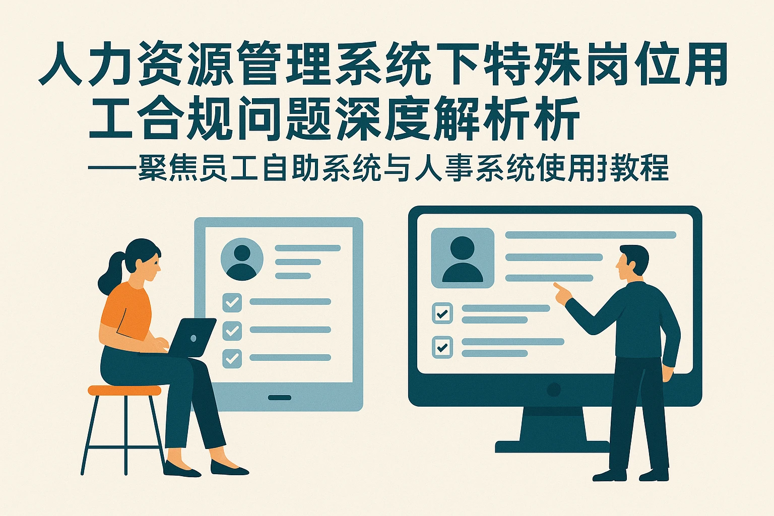 人力资源管理系统下特殊岗位用工合规问题深度解析——聚焦员工自助系统与人事系统使用教程