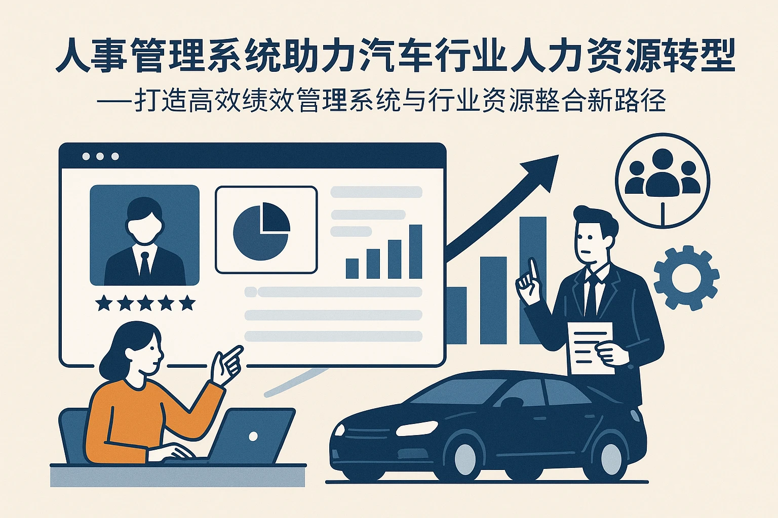 人事管理系统助力汽车行业人力资源转型——打造高效绩效管理系统与行业资源整合新路径
