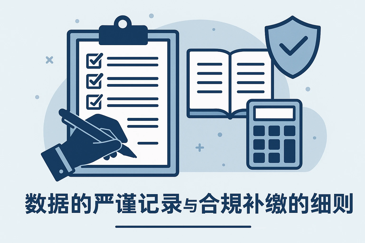 数据的严谨记录与合规补缴的细则