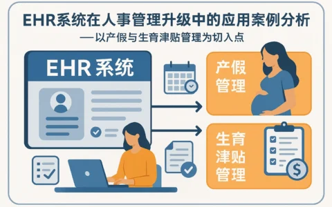 EHR系统在人事管理升级中的应用案例分析——以产假与生育津贴管理为切入点