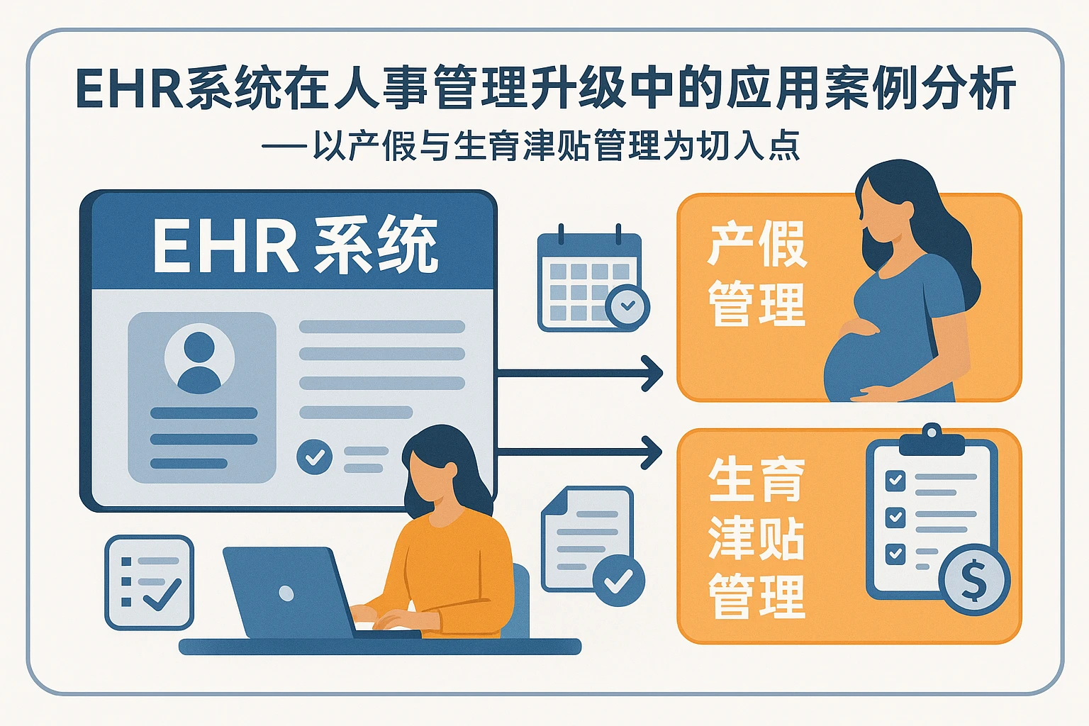 EHR系统在人事管理升级中的应用案例分析——以产假与生育津贴管理为切入点