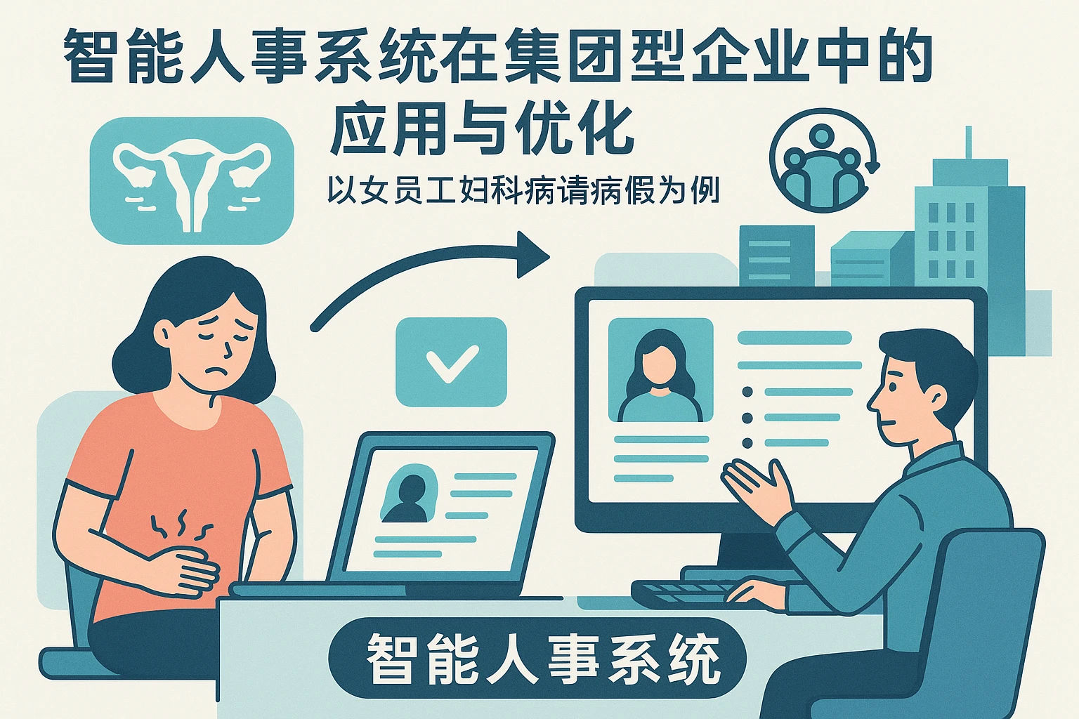 智能人事系统在集团型企业中的应用与优化：以女员工妇科病请病假为例