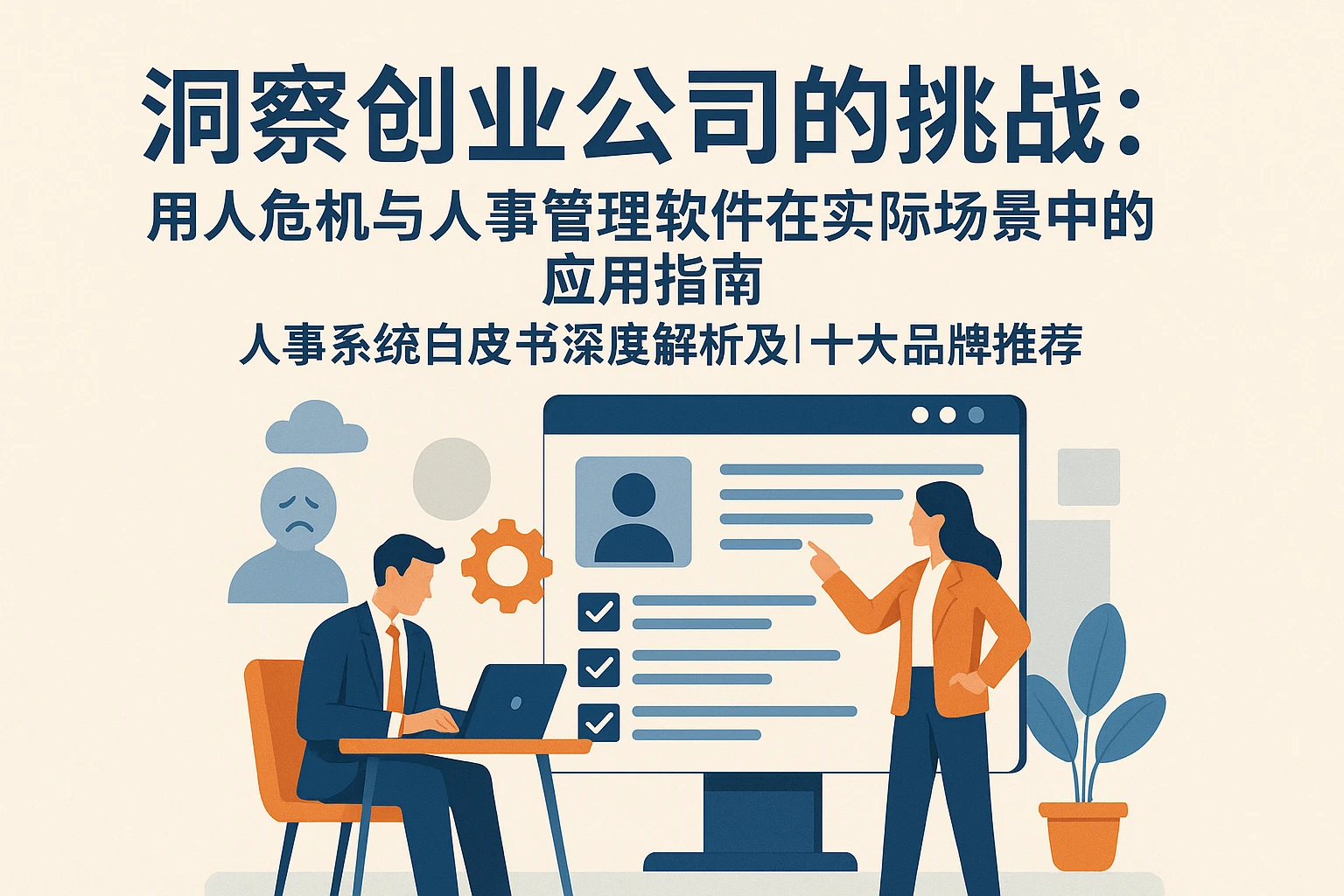 洞察创业公司的挑战:用人危机与人事管理软件在实际场景中的应用指南——人事系统白皮书深度解析及十大品牌推荐