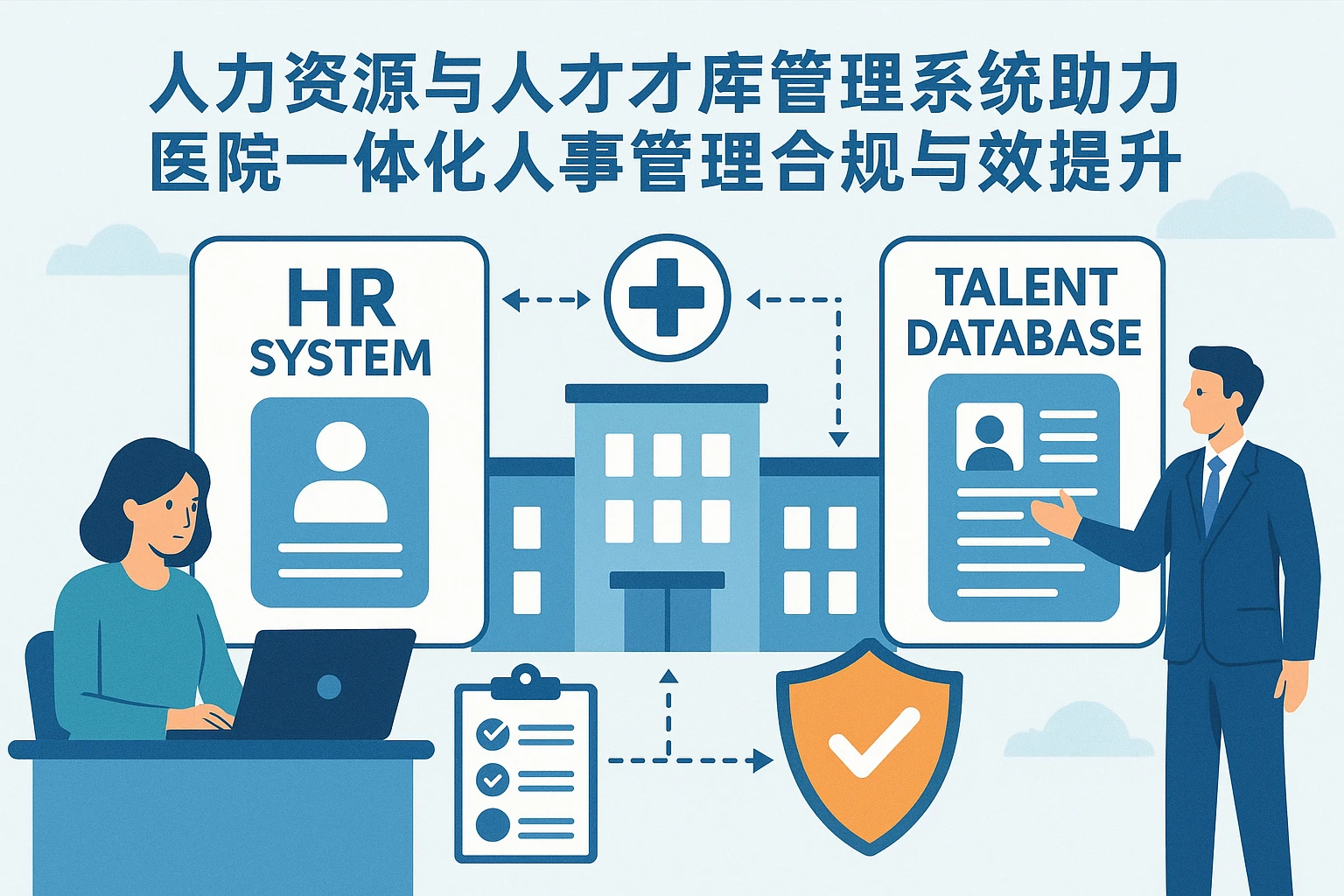 人力资源系统与人才库管理系统助力医院一体化人事管理的合规与效能提升
