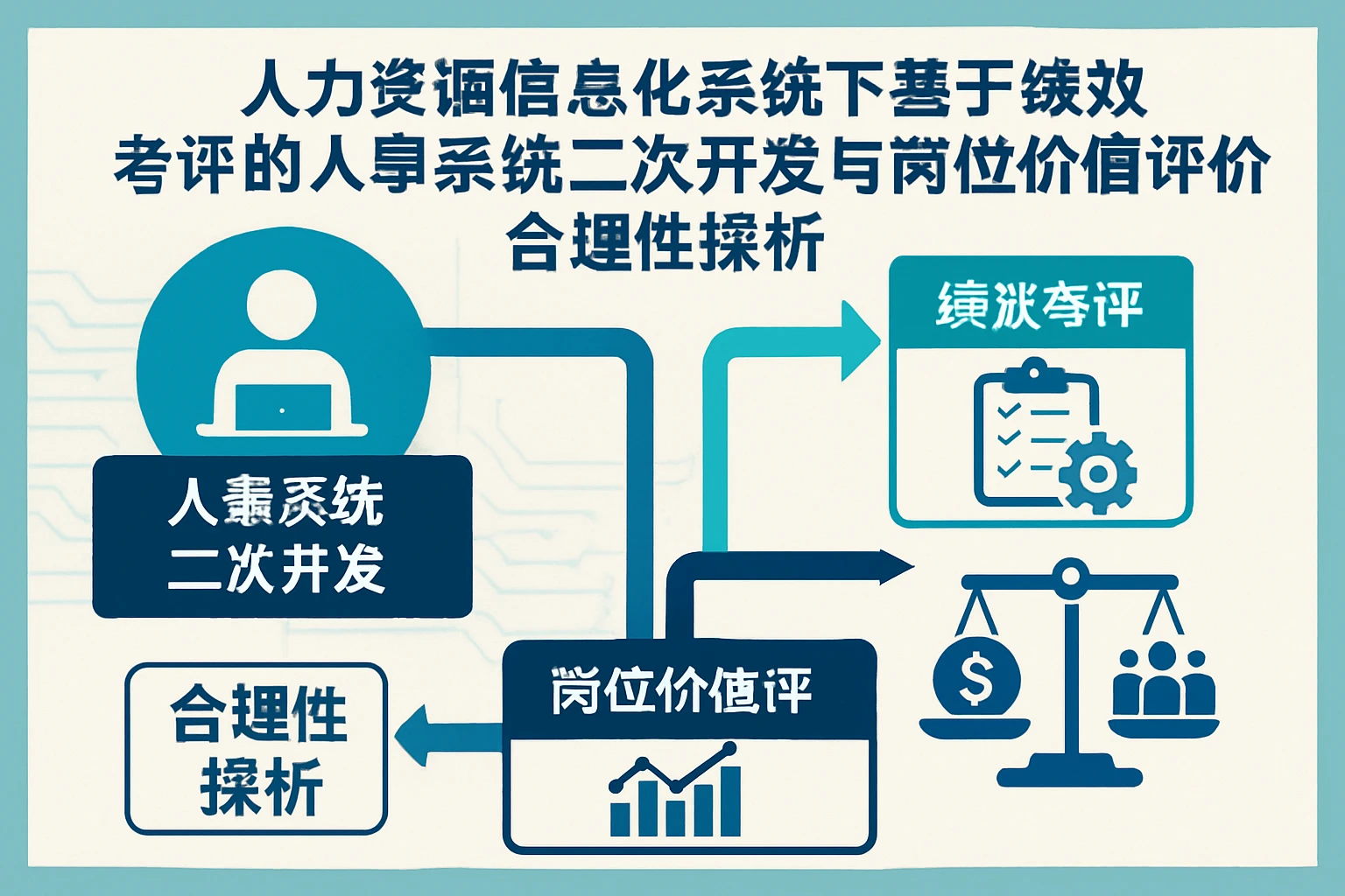 人力资源信息化系统下基于绩效考评的人事系统二次开发与岗位价值评价合理性探析