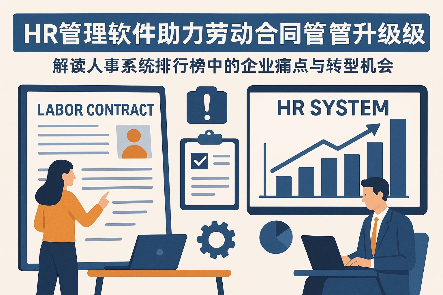 HR管理软件助力劳动合同管理系统升级——解读人事系统排行榜中的企业痛点与转型机会